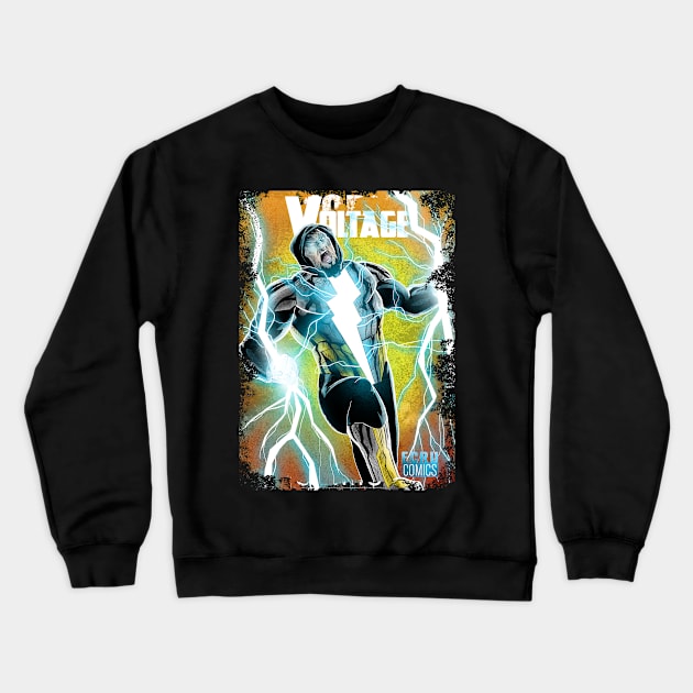 Voltage Crewneck Sweatshirt by carrillo_art_studios